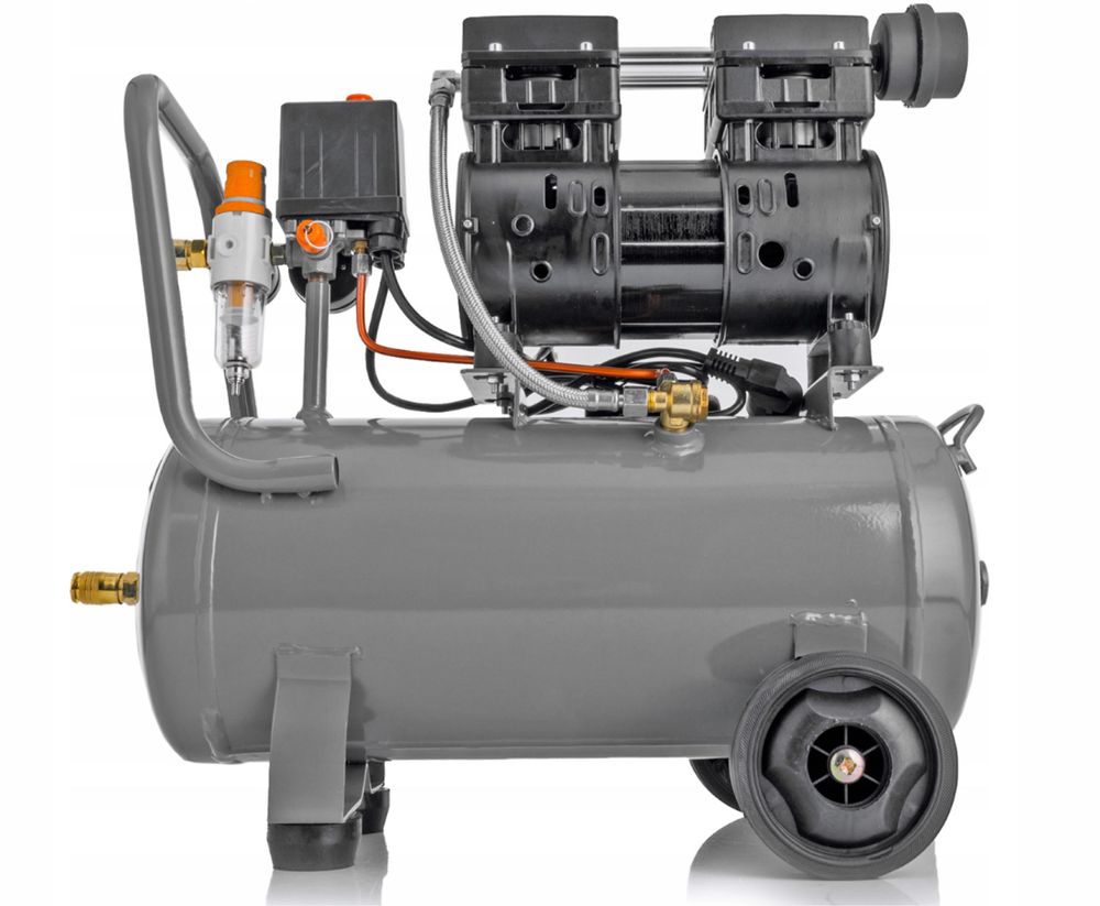 Kompresor bezolejowy 24l 60db