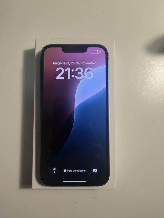 Iphone 13 com 128 GB azul