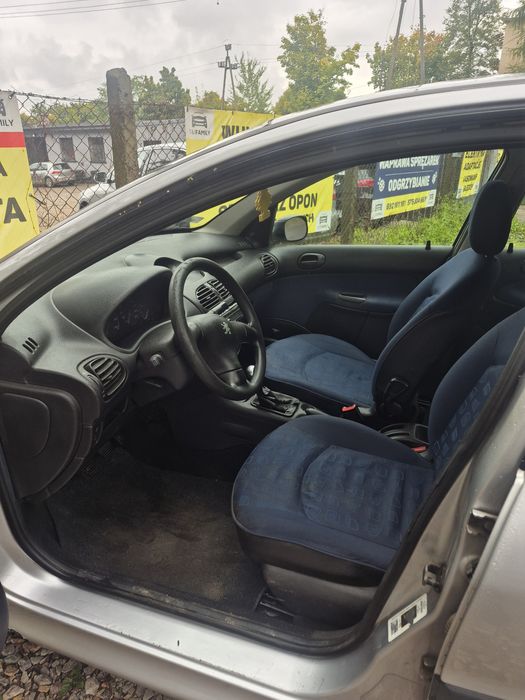 Peugeot 206 1.1 benzyna+gaz 2003 rok mozliwa zamiana