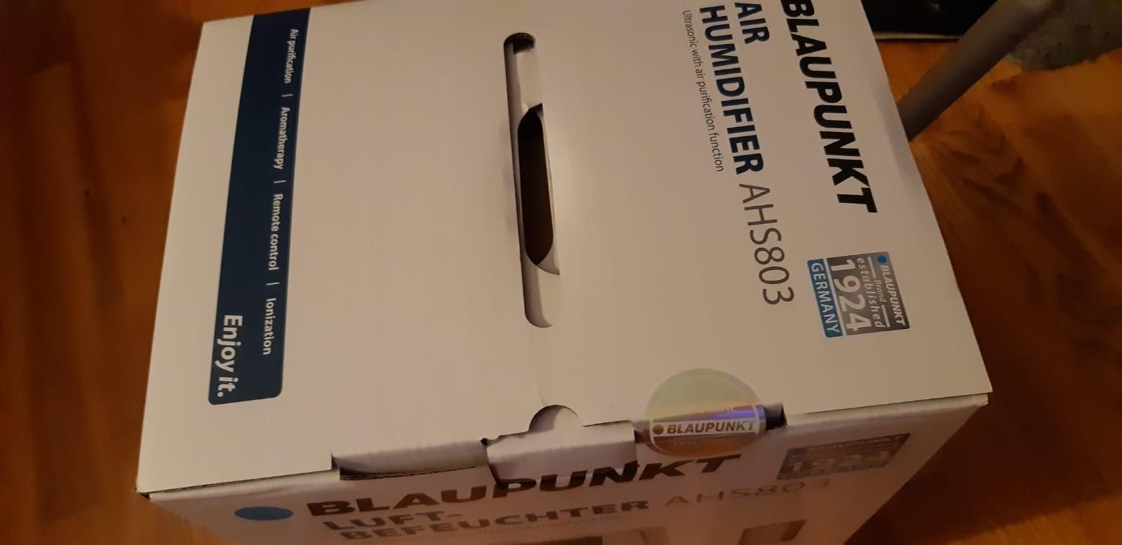 Nawilżacz powietrza Blaupunkt AHS803 długa gwarancja. Nowy