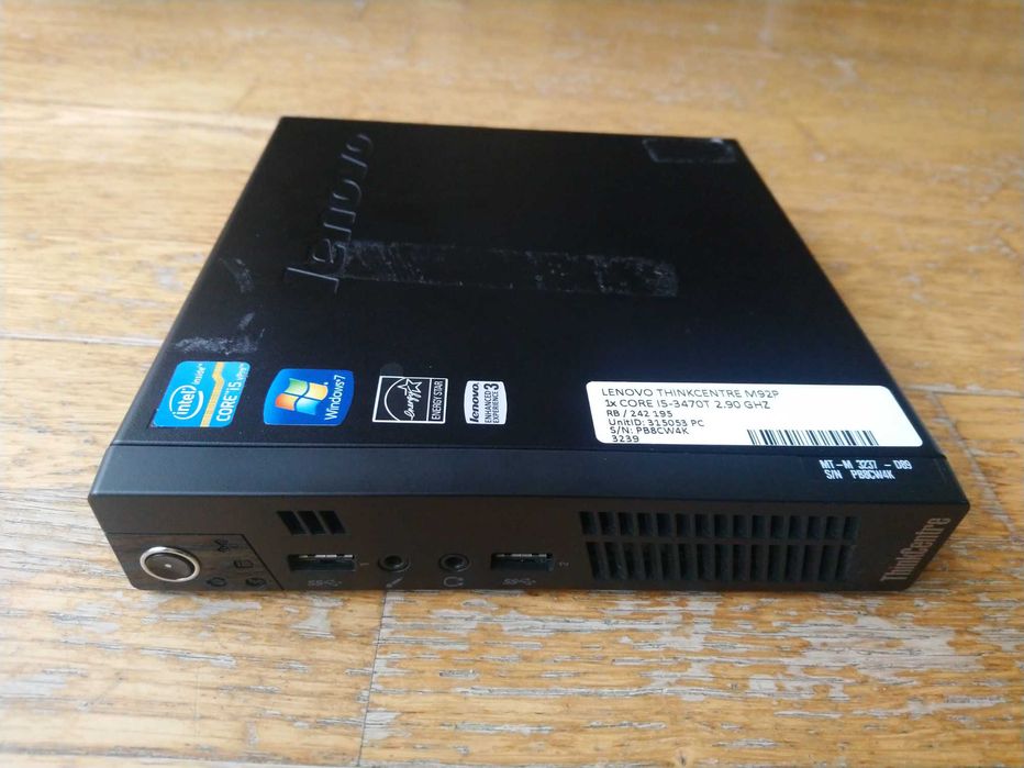 Lenovo ThinkCentre M92P micro i5-3470T