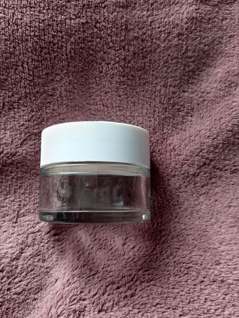 Szklany pojemniczek na krem lub balsam 50 ml