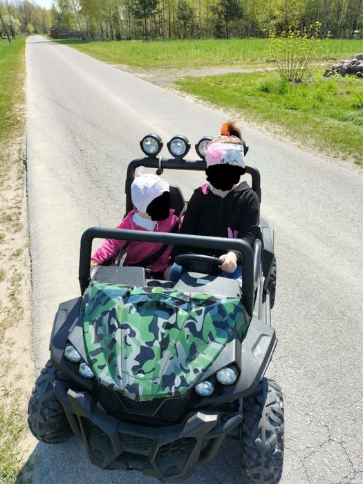 Pojazd Grand Buggy 4x4 STRONG LIFT Moro 24V! Nowy Akumualtor