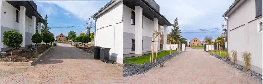 Projekt ogrodów / usługi ogrodnicze, nawadnianie, wykonanie ogrodu