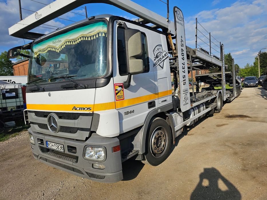 Mercedes-Benz 1844  Autotransporter ACTROS MP3 zabudowa Rimo cały zestaw z 2014 r
