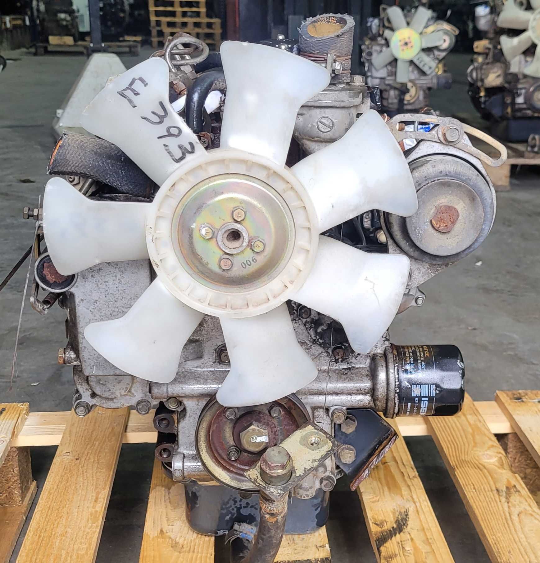 Silnik Iseki E393 SPRAWNY diesel 18KM gwarancja rozruch