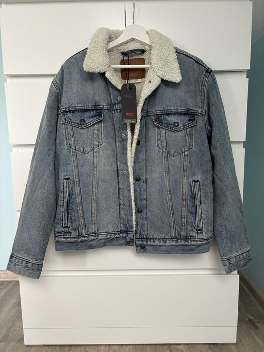 Kurtka levis M nowa katana sherpa trucker jacket