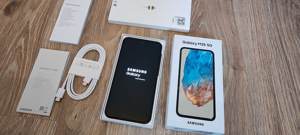 Nowy Samsung Galaxy M35 5G 6/128GB OIS 120Hz 6000mAh Gwarancja 2 lata