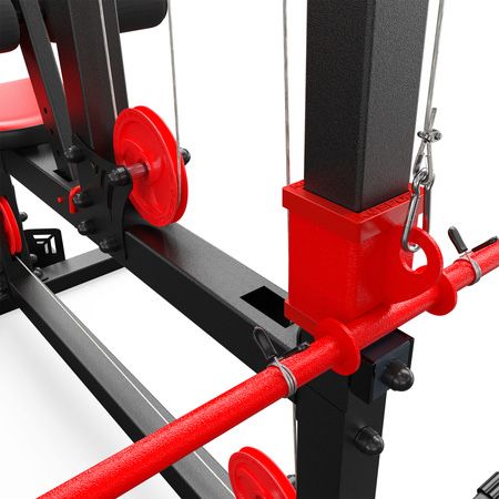 Nowy WYCIĄG Atlas treningowy wolnostojący stacjonarny POTRÓJNY KSSL116