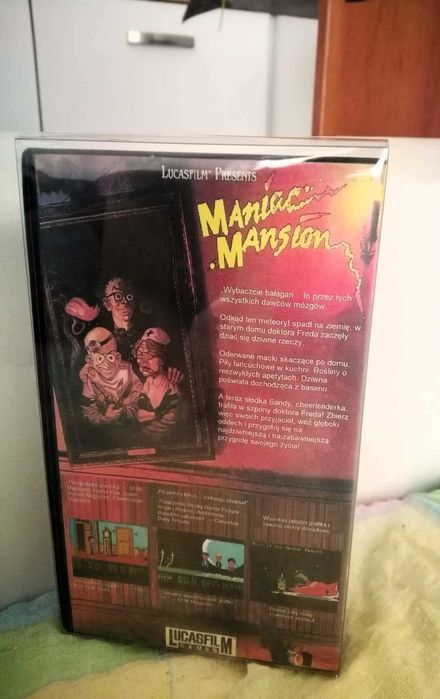 Maniac Mansion - Gry Dyskietki Dla Amiga 500 / 600 / 1200
