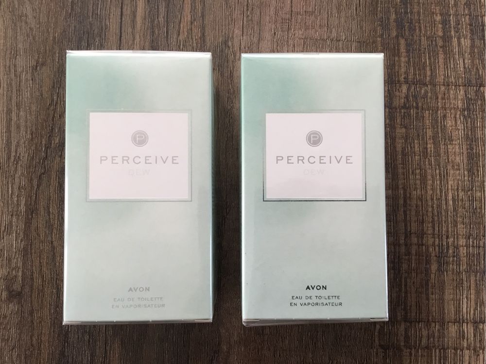 nowa woda toaletowa perceive dew avon poj. 50 ml.