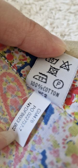 Kolorowa koszula premium Hawes & Curtis York rozm. S - paisley