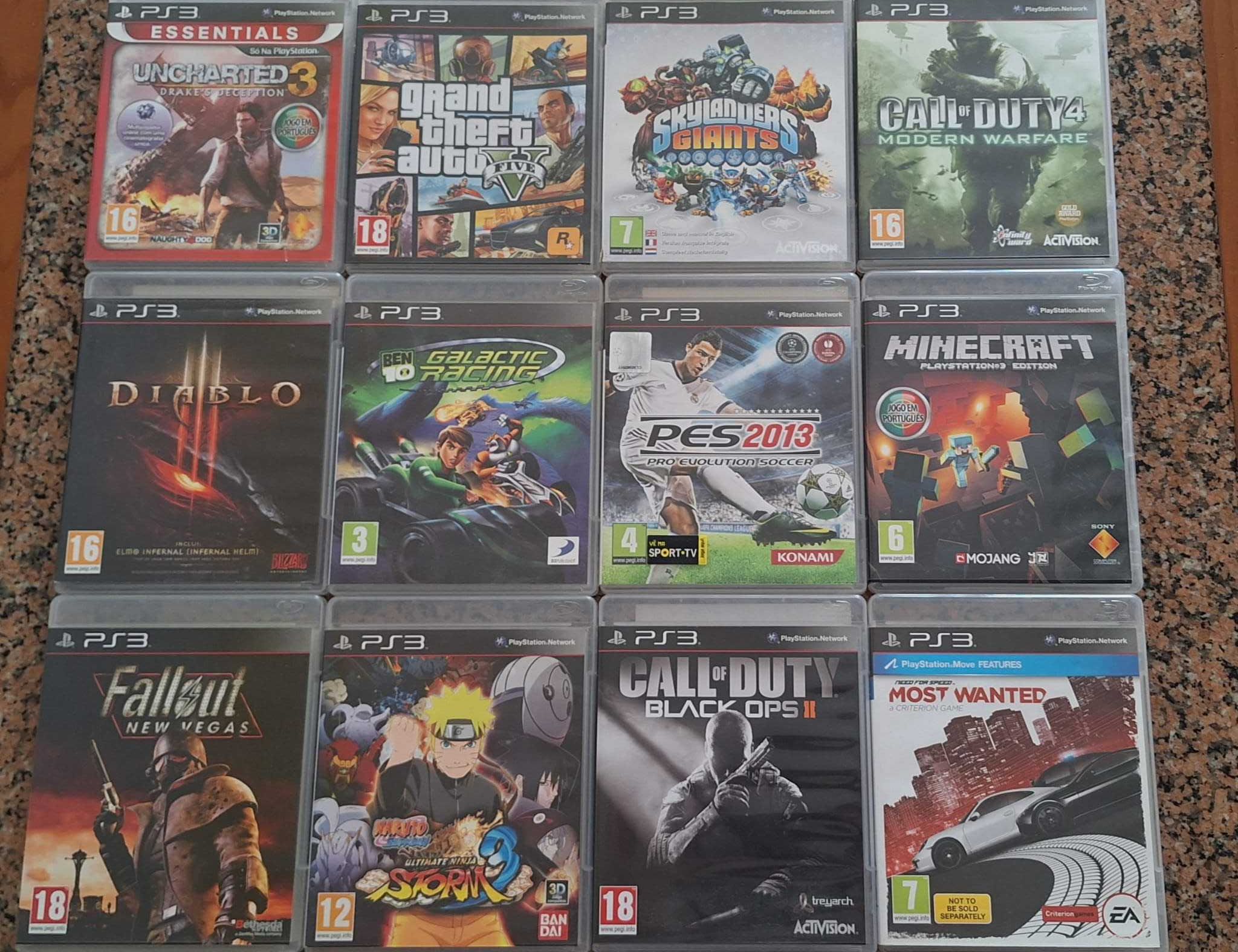 Jogos PS3 (Preços na descrição)