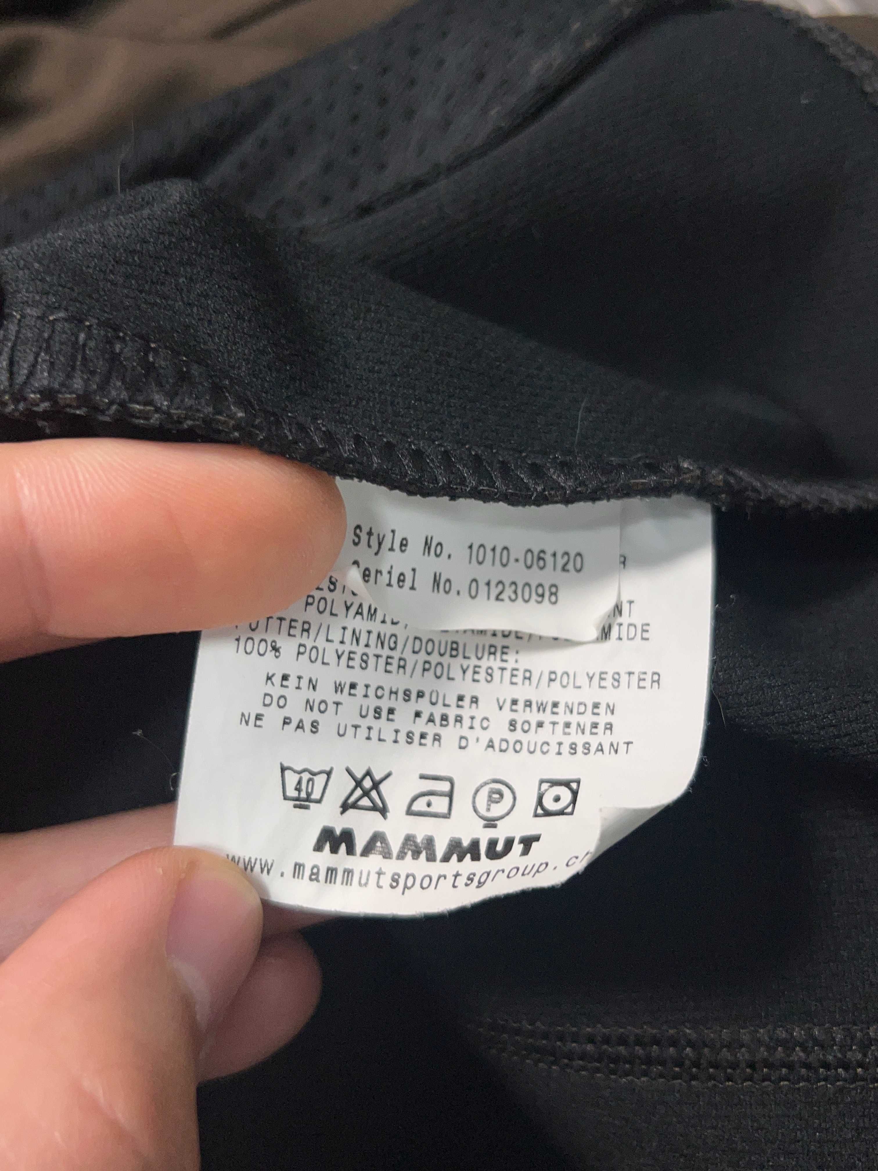 Mammut чоловічий софтшелл куртка туристична тактична оригінал M