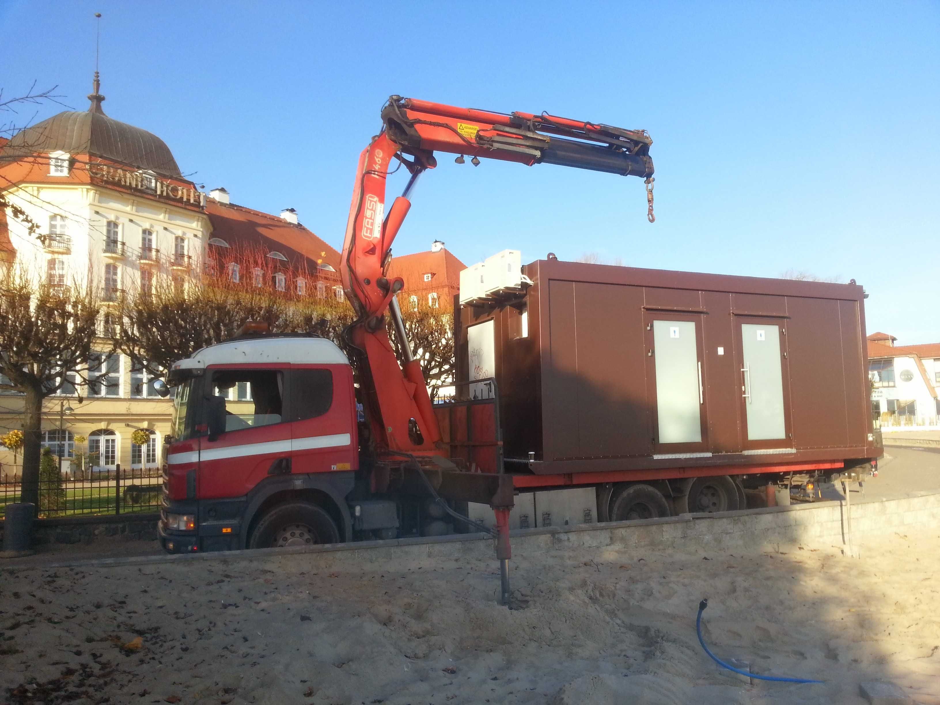 HDS usługi dźwigowe i transportowe Gdańsk, Sopot, Gdynia