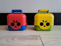 Brawl Stars boxy z figurką i kartami w środku