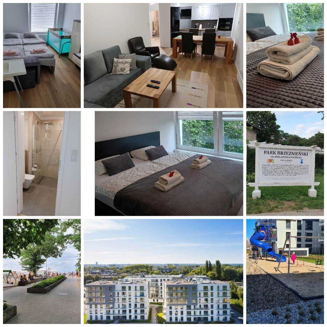 Apartamenty przy plaży Gdańsk Brzeźno. Nad morzem, na doby..