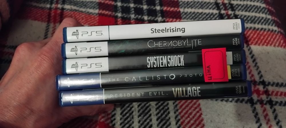 Диск игра ps4,ps5 System shock