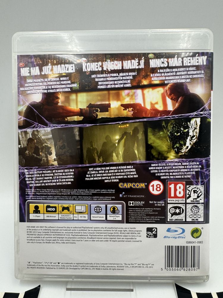 PL Resident Evil 6 Ps3 Gwarancja