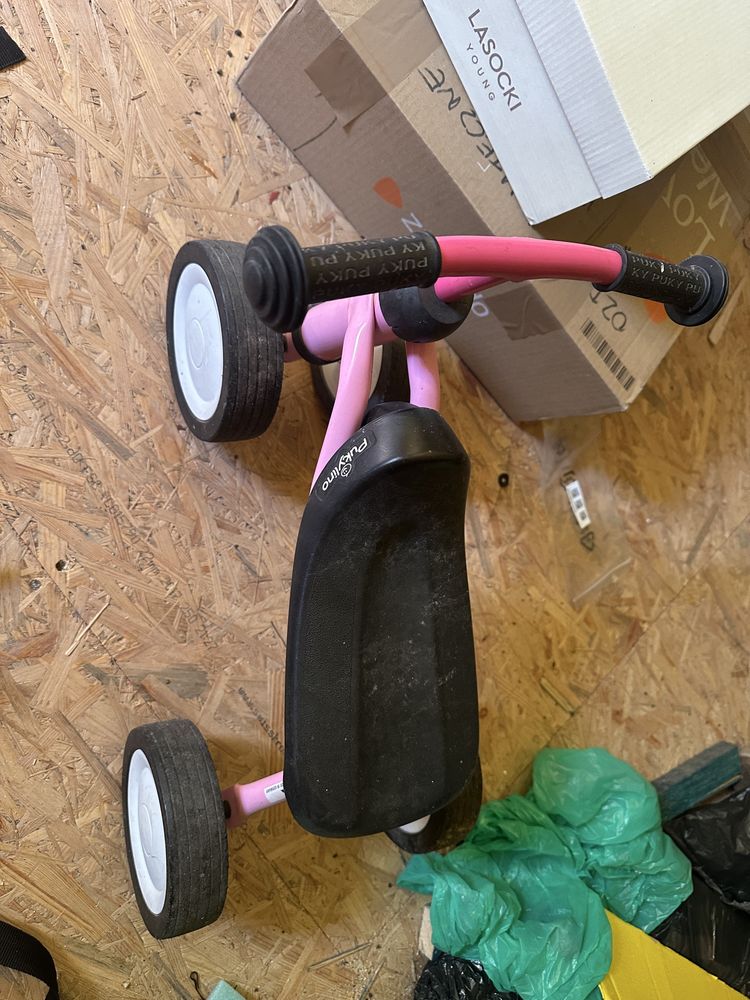 Rowerk jeździk puky, pukylino, 2 rowerki