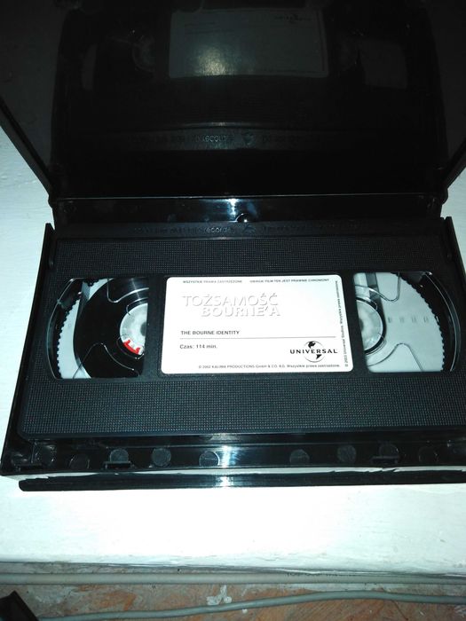 Kaseta VHS-Tożsamość Bournea