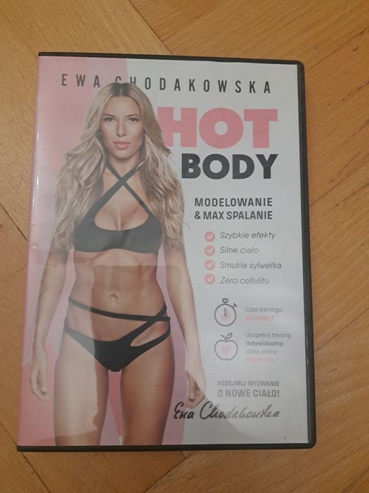 Jak nowe DVD Ewa Chodakowska Hot body + GRATIS