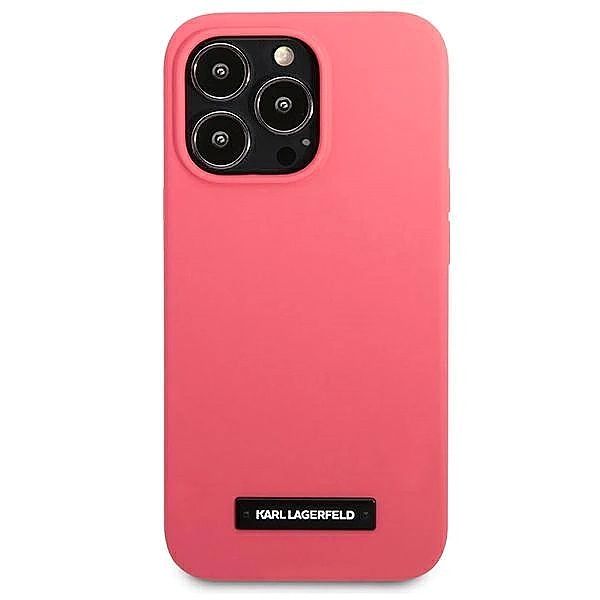 Etui Karl Lagerfeld Silicone Plaque na iPhone 13 Pro / iPhone 13 - fuk