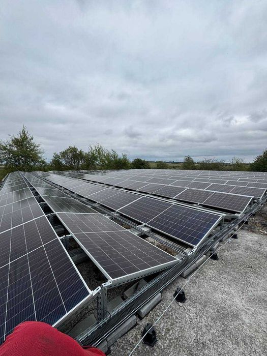 Сонячні батареї. Монтаж сонячних панелей. Монтаж станції. ‼️ВИГІДНО‼️