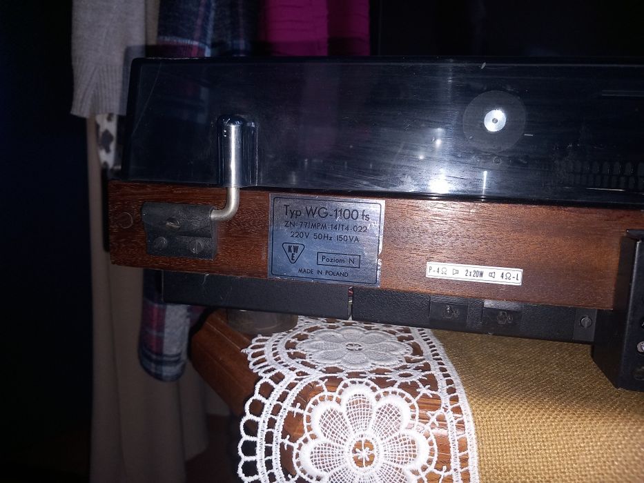 Gramofon Daniel ze wzmacniaczem