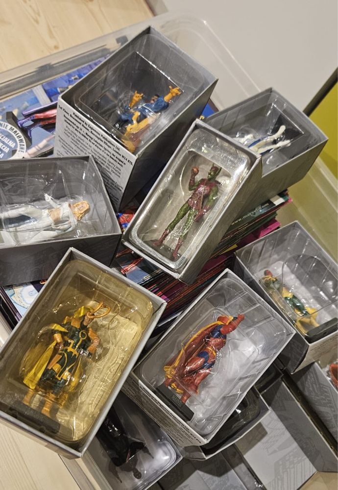 Pełna limitowana kolekcja ołowianych Figurek Marvela