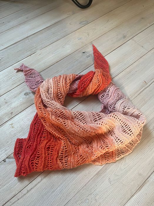 Chusta ręcznie robiona