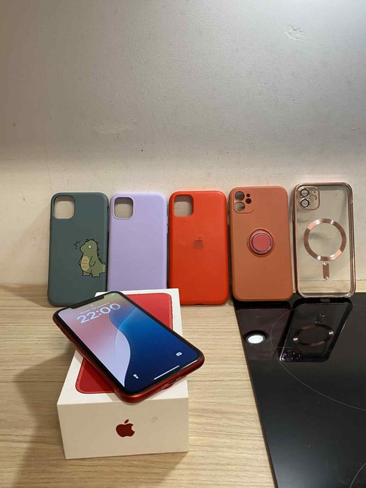 iPhone 11 128 GB RED – bateria 100%, stan idealny