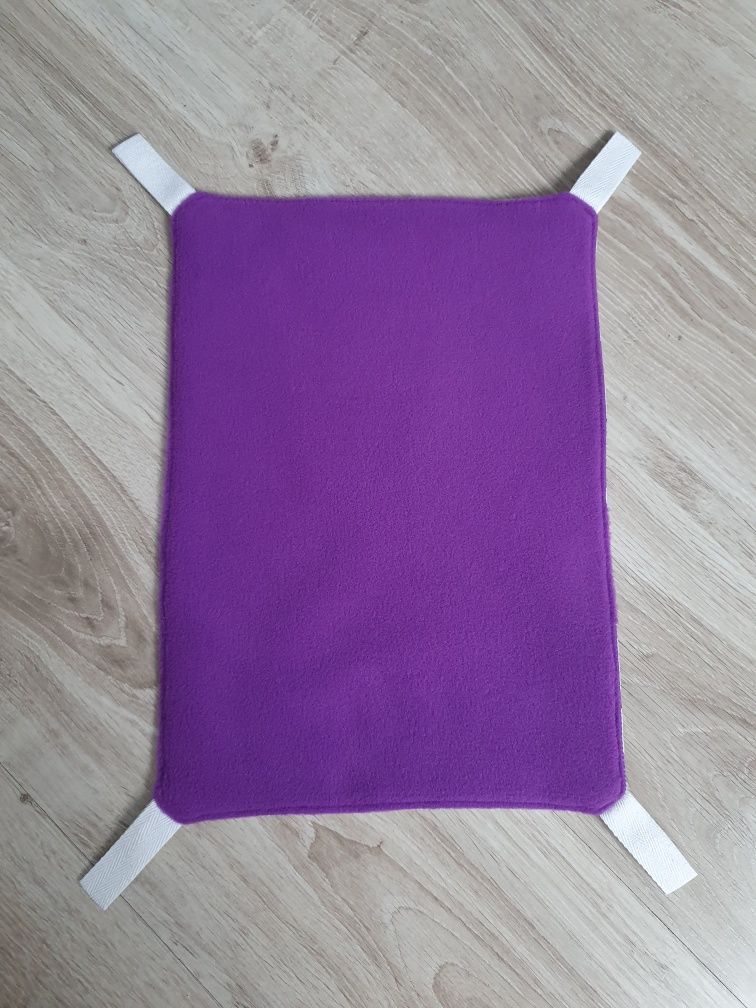Hamak do klatki w ptaszki 25x35