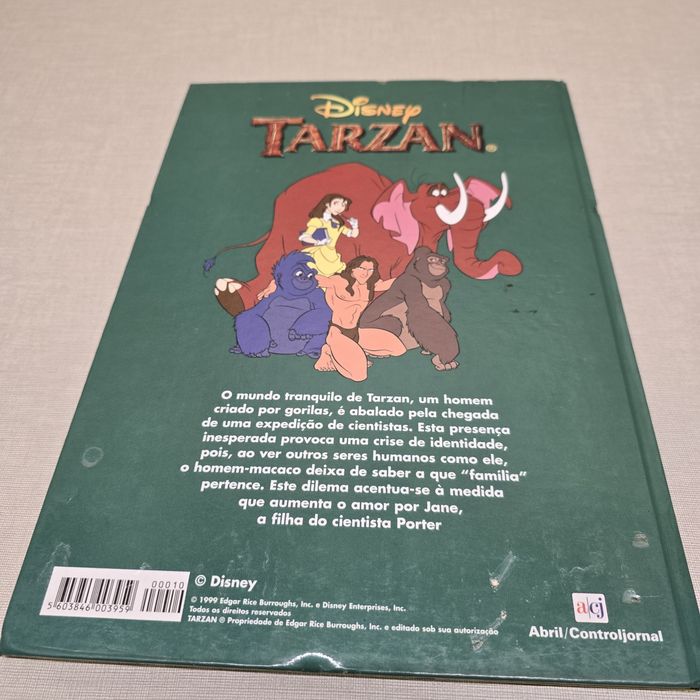 Livro  Disney TARZAN
