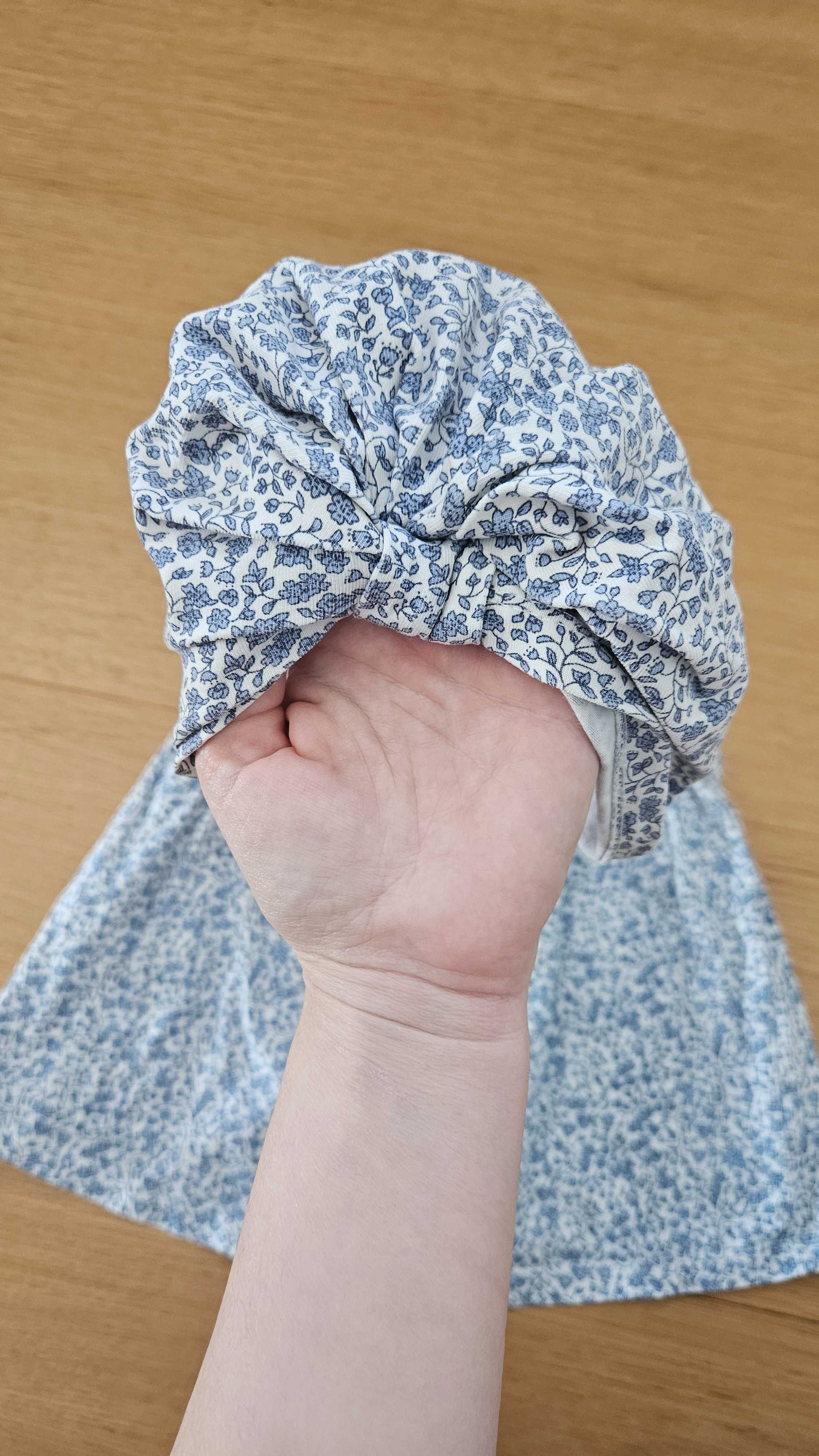 Zestaw tunika niemowleca + czapeczka H&M 80
