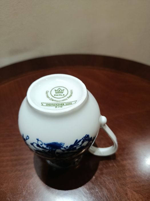 Śliczny stary mlecznik porcelana Kahla