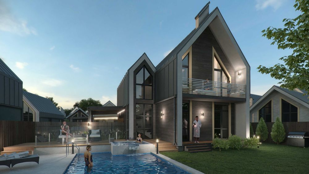 Котеджне містечко Свій Дім. 2-поверховий будинок