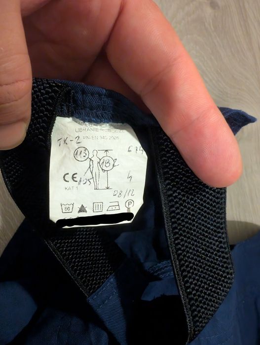 Spodnie robocze ogrodniczki Rozm. 182