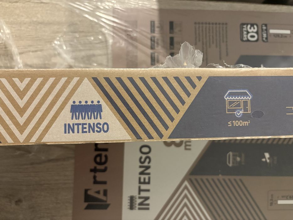 Pavimento flutuante Artens Intenso BRITS 2 – 26 m² novos, embalados