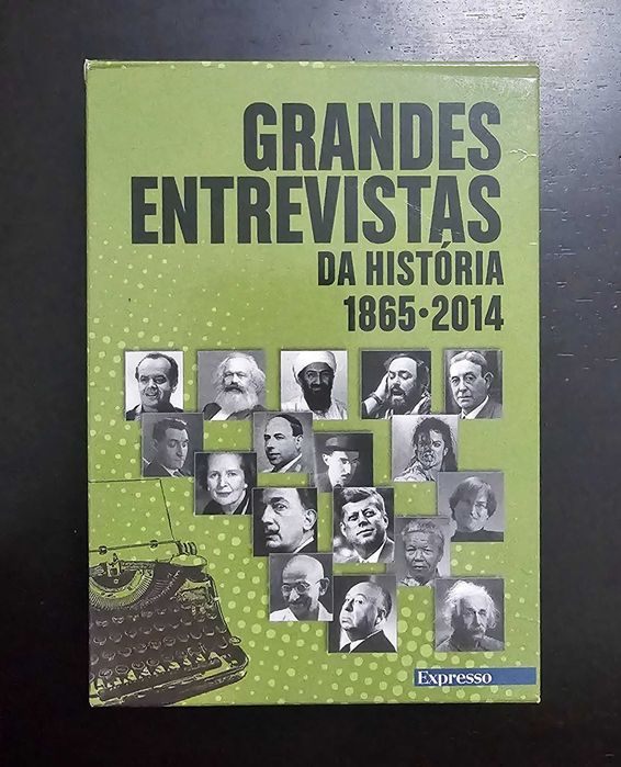Coleção Grandes Entrevistas - 7 Volumes - Expresso - NOVA