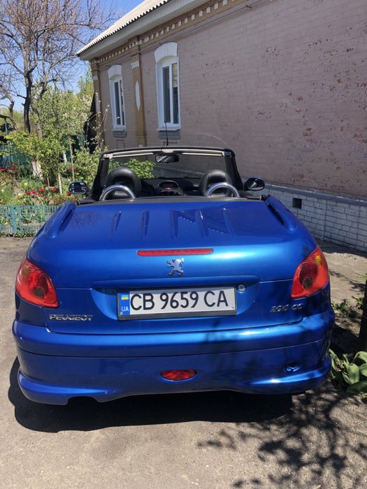 Продам пежо 206 СС кабріолет.