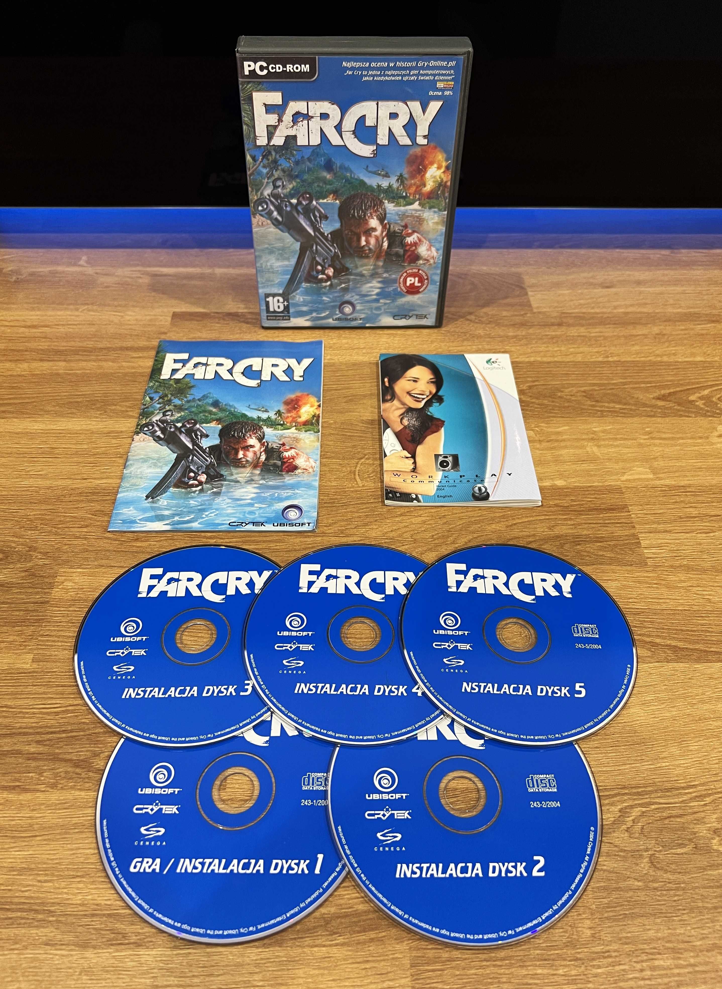 Far Cry 1 (PC PL 2004) BOX polskie premierowe wydanie