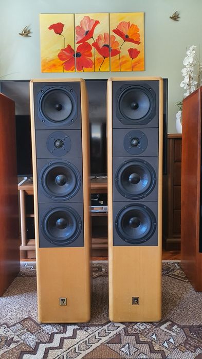 Perfekcyjnie punktowe i dynamiczne kolumny stereo IQ system 200  ct12