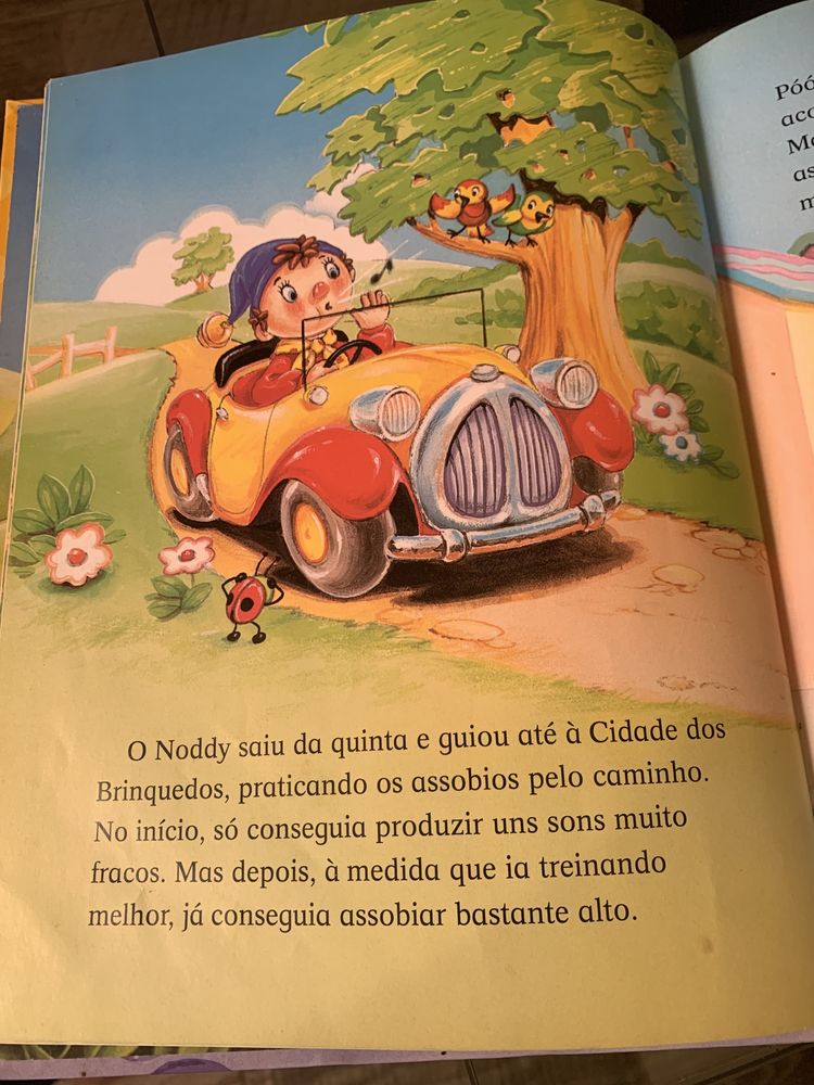 Livro infantil Noddy - o assobio especial do Noddy