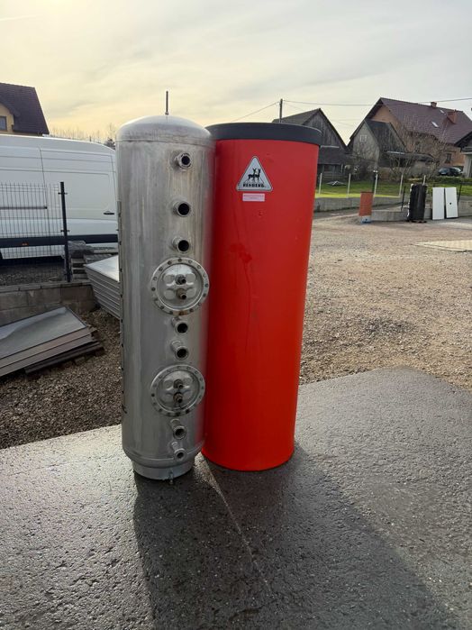 Bojler zasobnik nierdzewny 300 l idealny Ocieplenie 2x wężownica