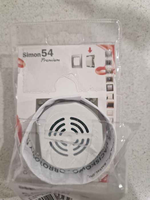 Ściemniacz przyciskowo-obrotowy LED Biały - DS9L.01/11 Simon 54