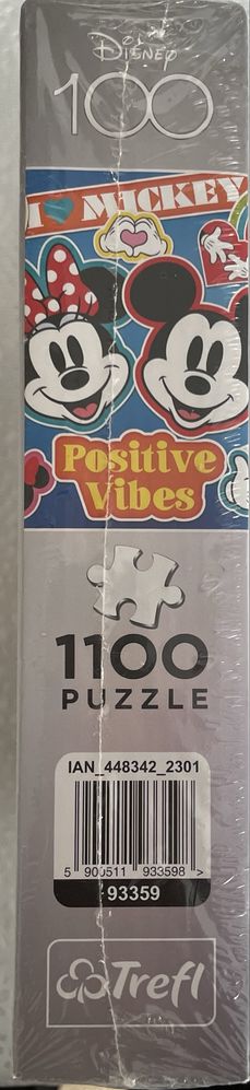 Puzzle Trefl „Disney 100” nowe 1100 elementów