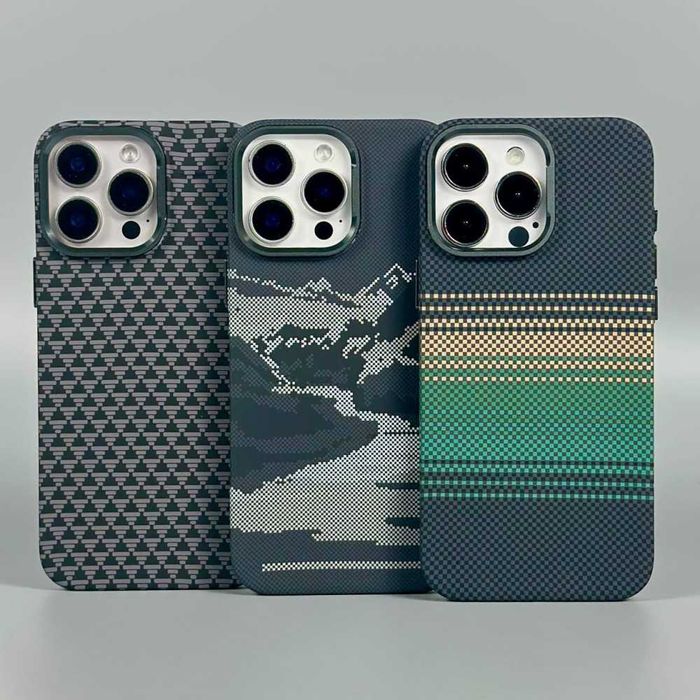 Чехол айфон 16 про макс карбоновый | Чохол айфон 16 про макс