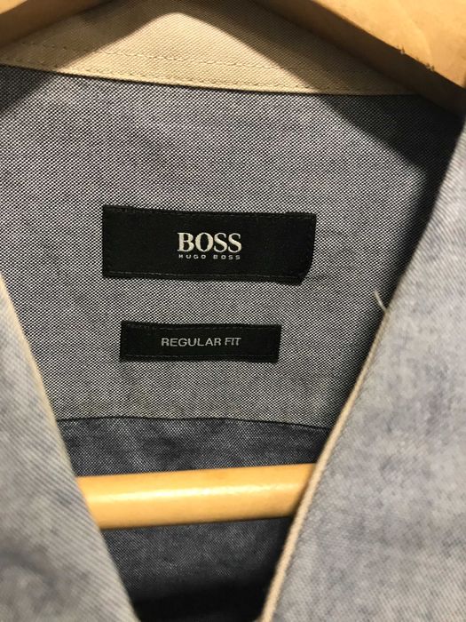 Camisa Boss Azul Regular Fit XL