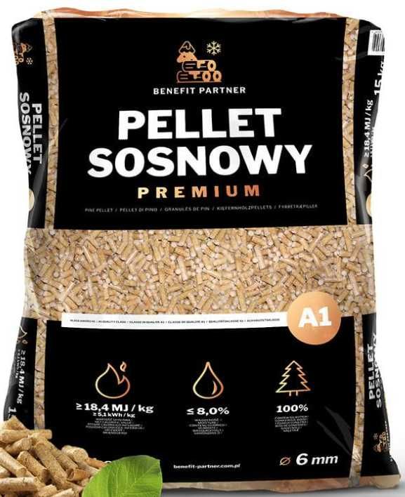 Pellet Premium A1 Granulita! TRANSPORT GRATIS! Zapraszamy Eko Park